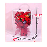 Ligh Up Crochet Flower Bouquets For Gift